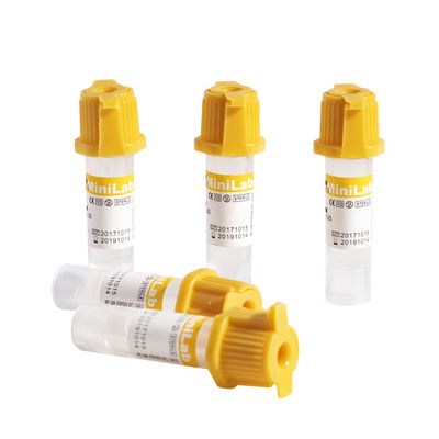 لوله جمع آوری میکرو خون پزشکی K2EDTA 8x45mm 0.25 0.5ml