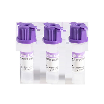 لوله جمع آوری میکرو خون پزشکی K2EDTA 8x45mm 0.25 0.5ml