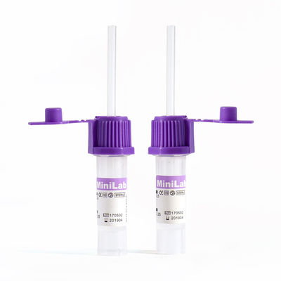 لوله جمع آوری میکرو خون پزشکی K2EDTA 8x45mm 0.25 0.5ml