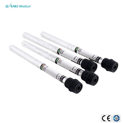 PET/Glass ESR وکیوم لوله جمع آوری خون یکبار مصرف