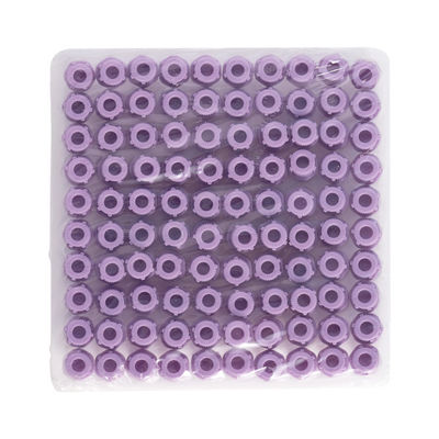 EDTA K2 / K3 Micro EDTA Tubes 0.2ml لوله مویرگی بنفش
