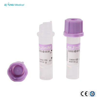 EDTA K2 / K3 Micro EDTA Tubes 0.2ml لوله مویرگی بنفش