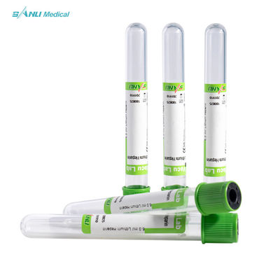 مجموعه خون یکبار مصرف Green Top Heparin Tube CE