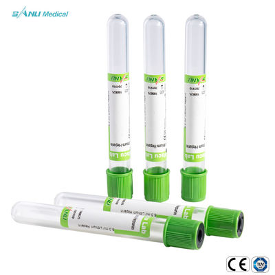 مجموعه خون یکبار مصرف Green Top Heparin Tube CE