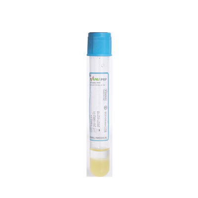 لوله آزمایش PRP یکبار مصرف درمان OA 20 میلی لیتر ACD-A CE ISO تایید شده با ژل