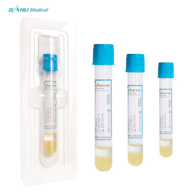 لوله آزمایش PRP یکبار مصرف درمان OA 20 میلی لیتر ACD-A CE ISO تایید شده با ژل