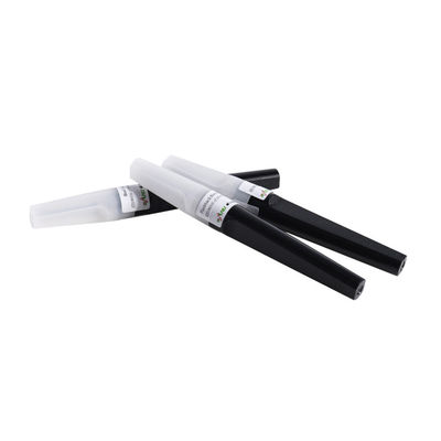 Black Flashback Blood Collection Needle 22 Guage 11/4'' نفوذ آسانتر