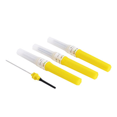 20G Blood Collection Needles 0.9x19mm زرد رنگ برای یکبار مصرف