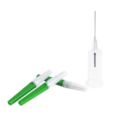 11/4 اینچی Blood Collection Needles Flashback Vacuum Green Color 21G 0.8x31mm