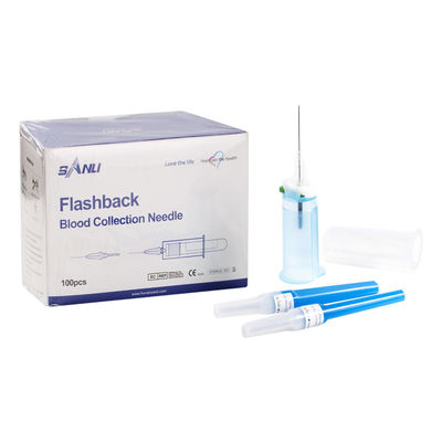 فلاش بک Blood Collection Needles وکیوم 23G 3/4'' 0.6x19mm رنگ آبی