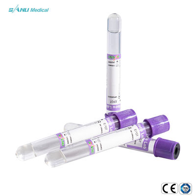 لوله های EDTA K2 Glass Blood Collection with Gel 13x75mm برای هماتولوژی