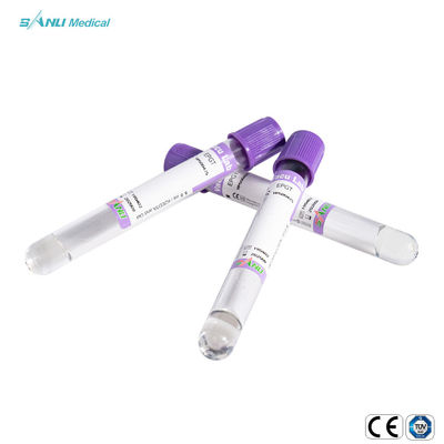 لوله های EDTA K2 Glass Blood Collection with Gel 13x75mm برای هماتولوژی