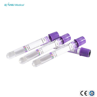 لوله های EDTA K2 Glass Blood Collection with Gel 13x75mm برای هماتولوژی
