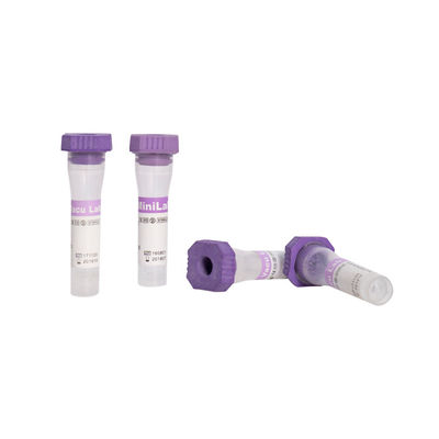 K3 EDTA Micro EDTA Tubes 0.2ml لوله مویرگی بنفش