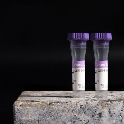 K3 EDTA Micro EDTA Tubes 0.2ml لوله مویرگی بنفش