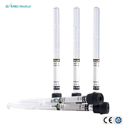 CE 3.8% سدیم سیترات ESR لوله جمع آوری خون 1.6 میلی لیتر شیشه وکیوم یکبار مصرف