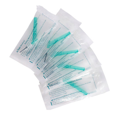 Vacu Lab ISO13485 Multi Sample Blood Collection Needle برای یک بار مصرف 21G