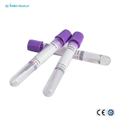 لوله جمع آوری خون خلاء EDTA 8ml 10ml مواد PET