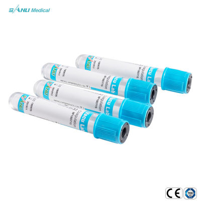 لوله آزمایش خون انعقادی خلاء طبی 10 میلی لیتر CE یکبار مصرف 13x75mm