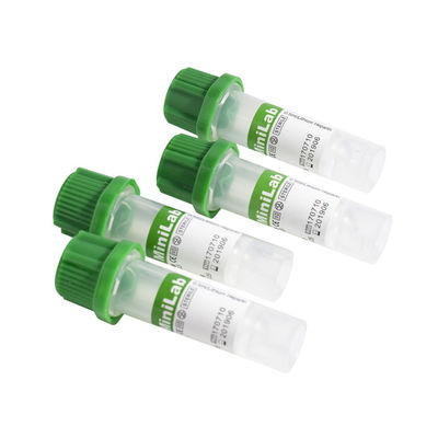 لوله جمع آوری میکرو خون پزشکی یکبار مصرف 0.5 میلی لیتر ISO13485 8x45 میلی متر