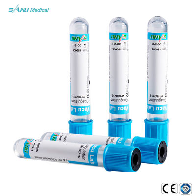 PET وکیوم پزشکی لوله آزمایش خون انعقادی یکبار مصرف مورد تایید CE