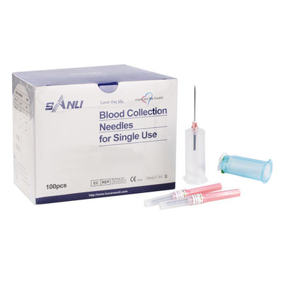 سوزن استریل یکبار مصرف جمع آوری خون چند نمونه با تایید 18-22G